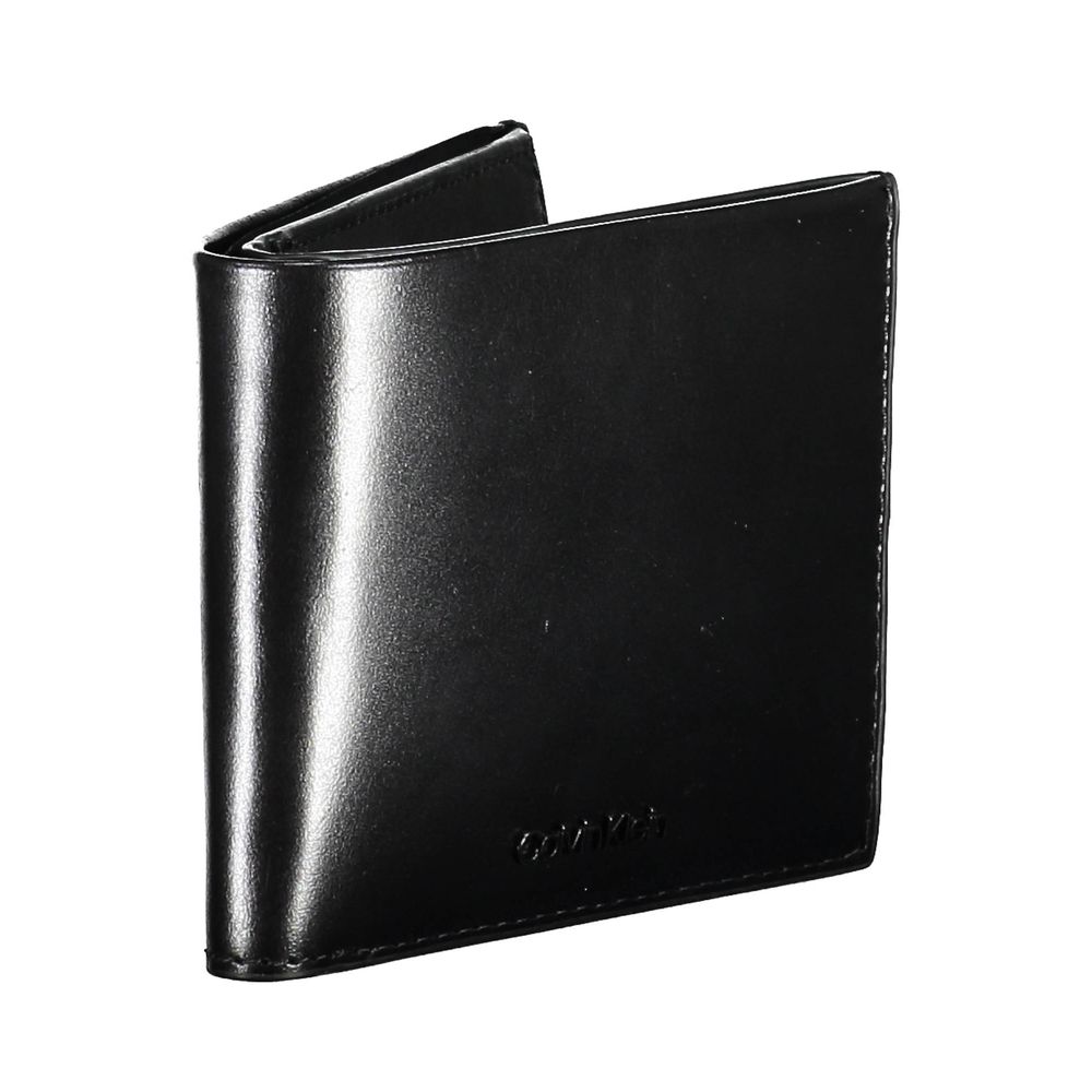 Black Leather Men Wallet