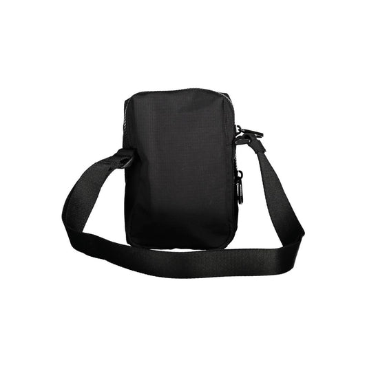 Black Nylon Men Shoulder Bag