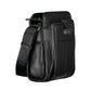 Black Polyethylene Men Shoulder Bag