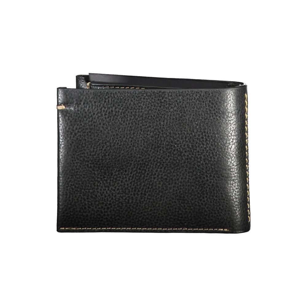 Black Leather Men Wallet