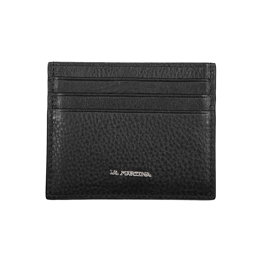 Black Leather Men Wallet