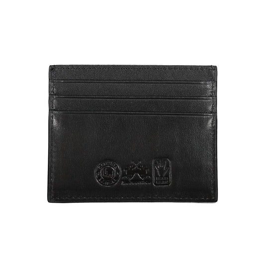 Black Leather Men Wallet