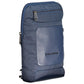 Blue Recycled Men Shoulder Bag