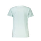 Light Blue Cotton Tops & T-Shirt