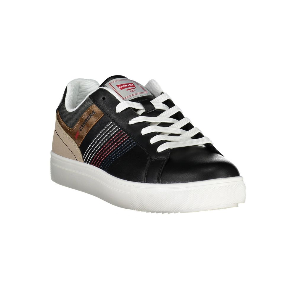 Black ECO Leather Men Sneaker