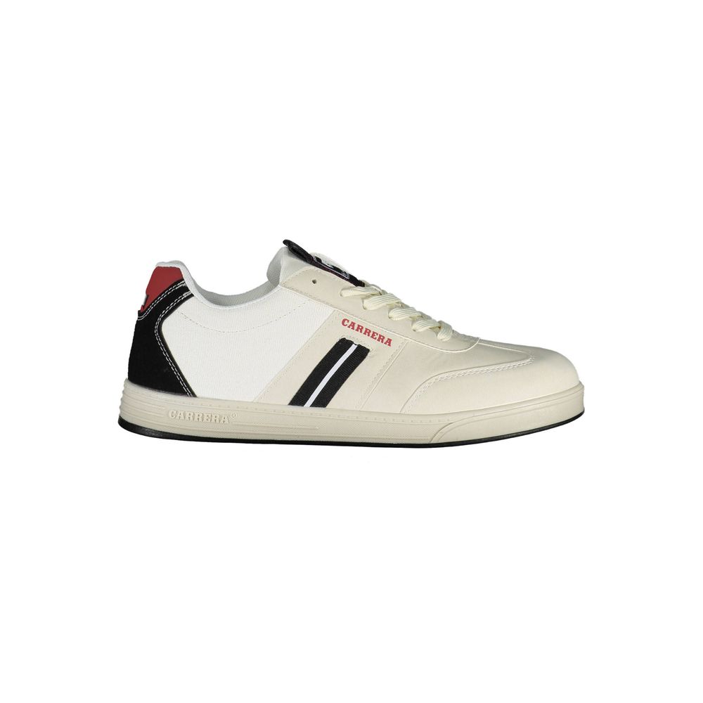 White Eco Leather Men Sneaker