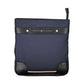 Blue Polyester Men Shoulder Bag