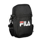 Black Polyester Shoulder Bag