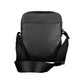 Elegant Black Shoulder Bag with Contrasting Accents