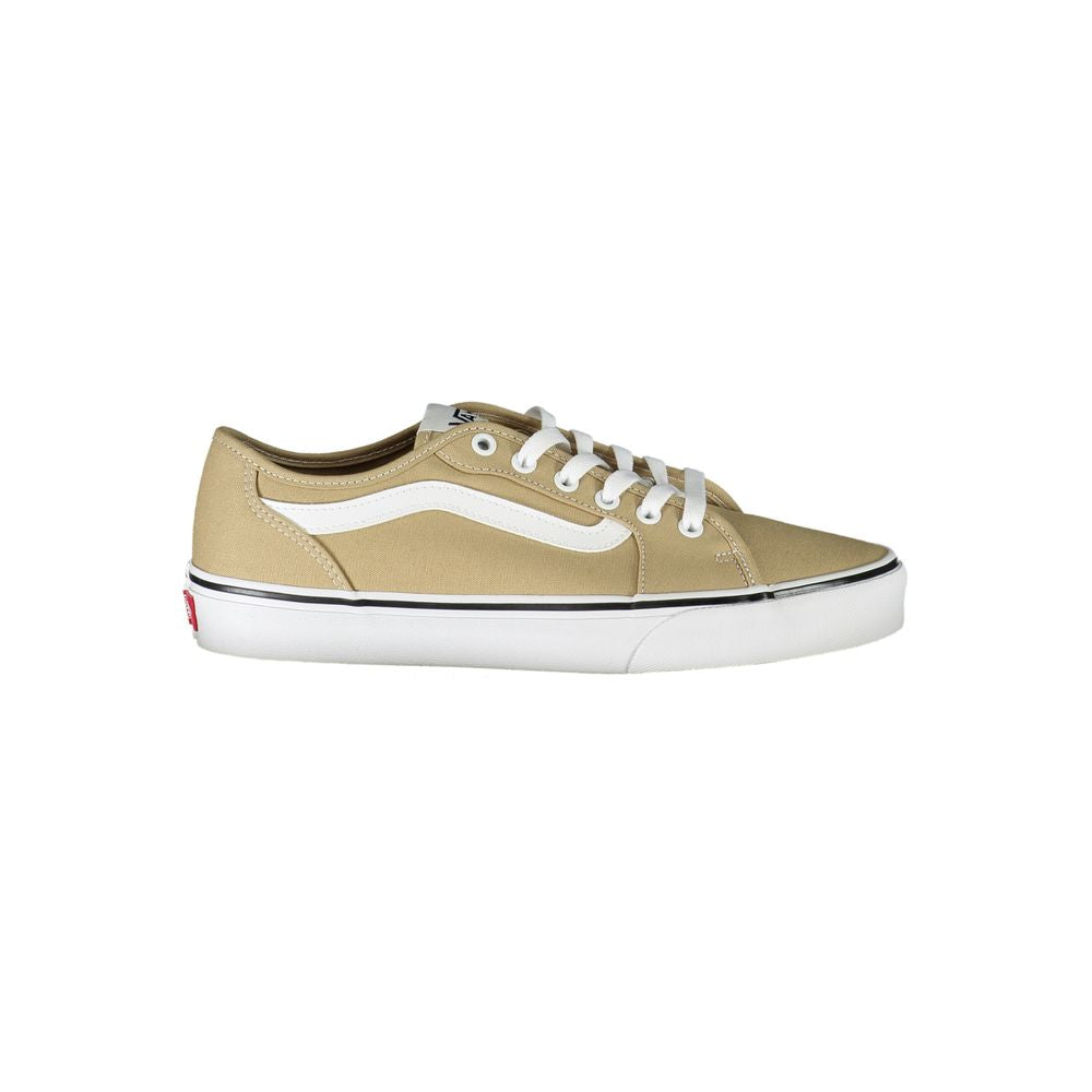 Beige Polyester Sneaker