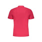 Pink Cotton Polo Shirt