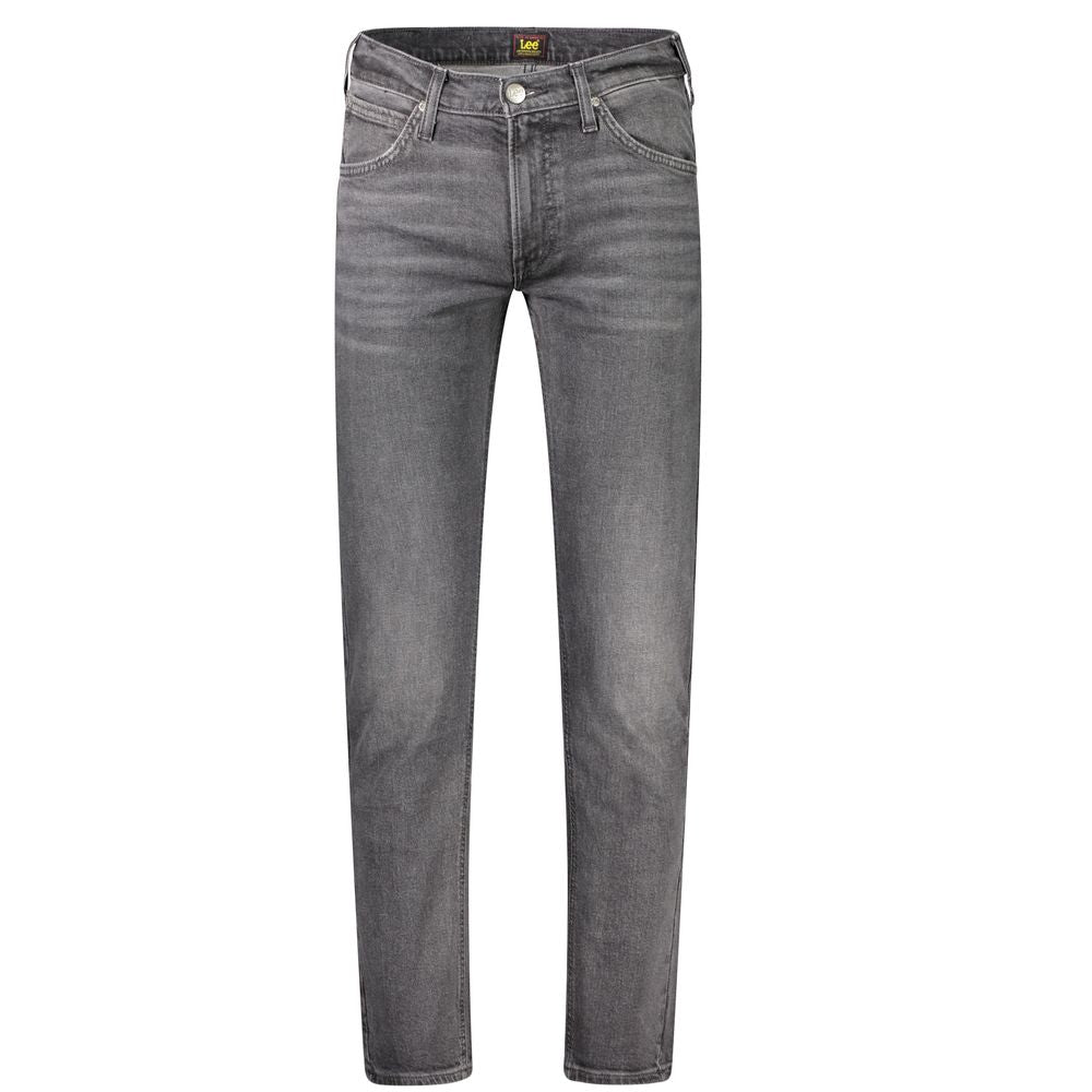 Black Cotton Mens Jeans