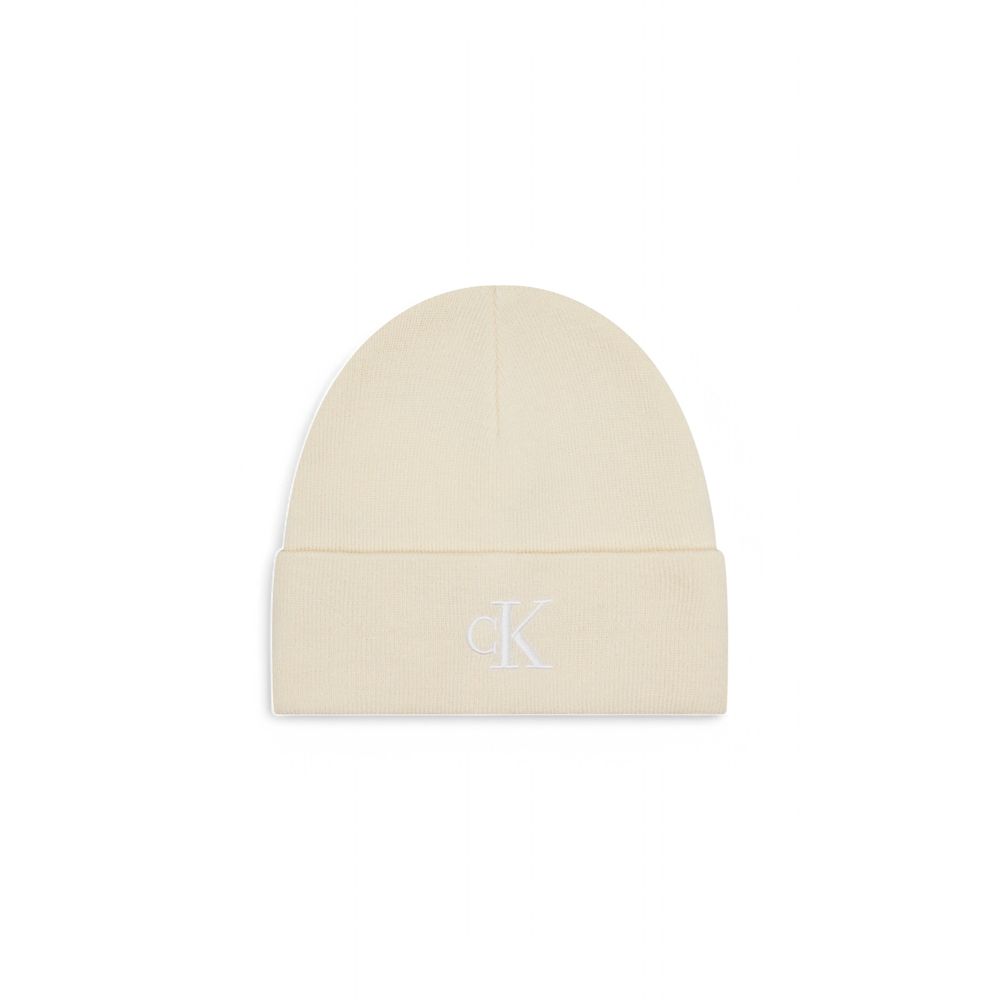 Cream Polyester Polyester Hat