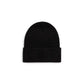 Black Cotton Cotton Hat