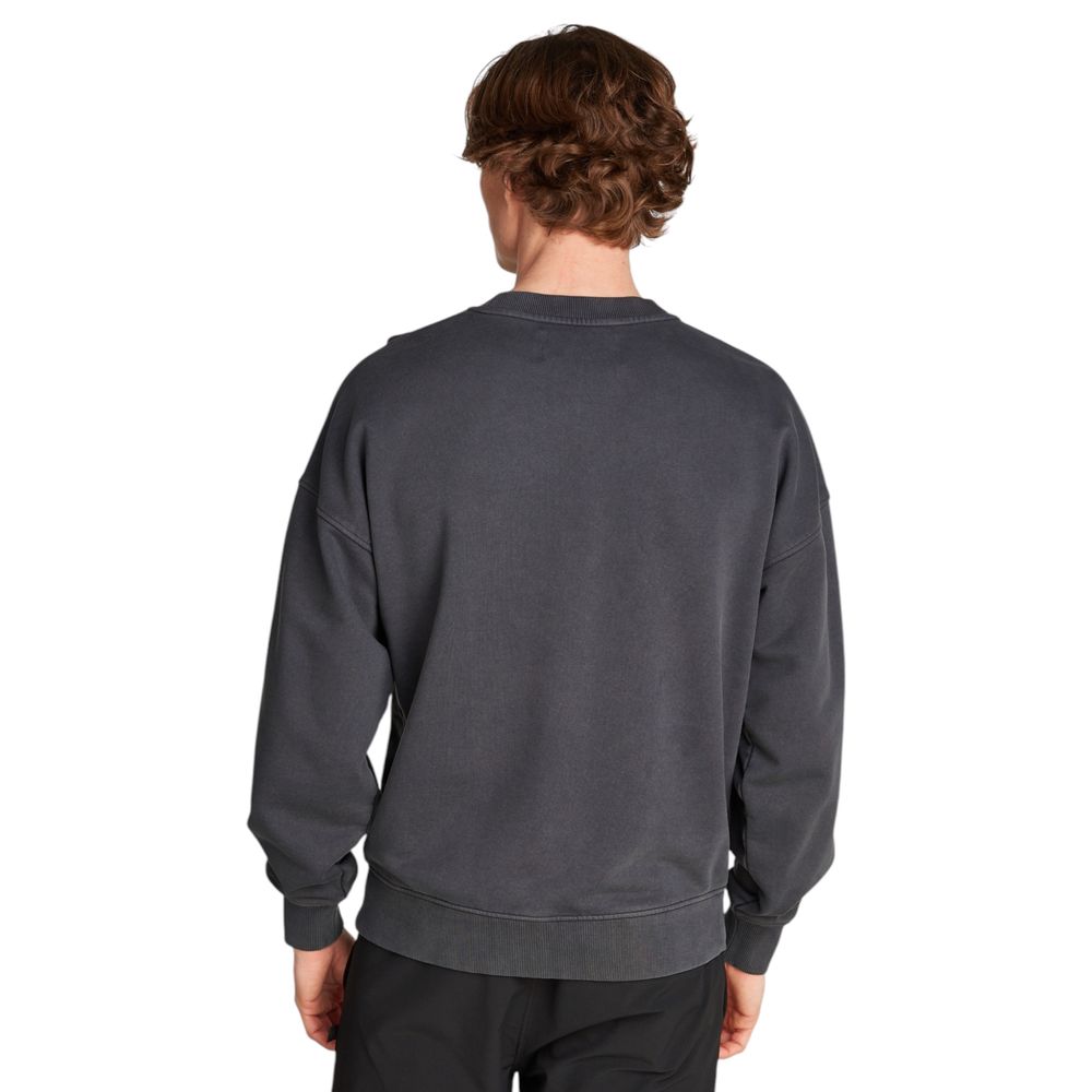 Grauer Baumwollpullover
