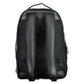 Black Polyethylene Men Backpack