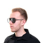 Schwarze Herren Sonnenbrille