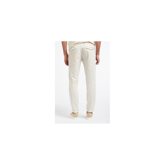 Jeans e pantaloni in cotone beige