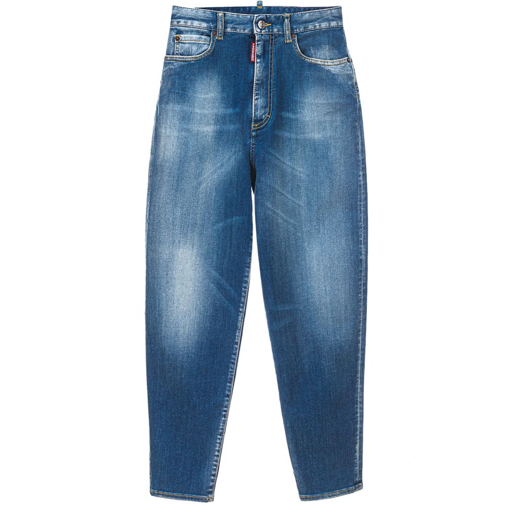 Blaue Jeans und Hose aus Baumwolle