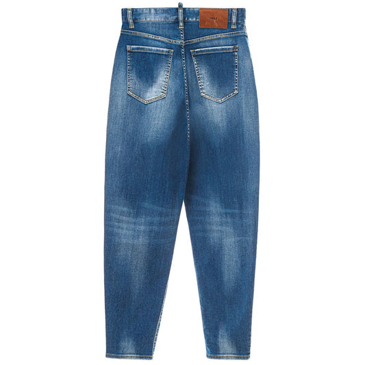 Blaue Jeans und Hose aus Baumwolle