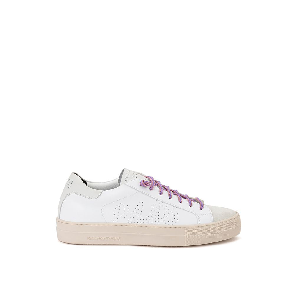 Sneaker in pelle bianca