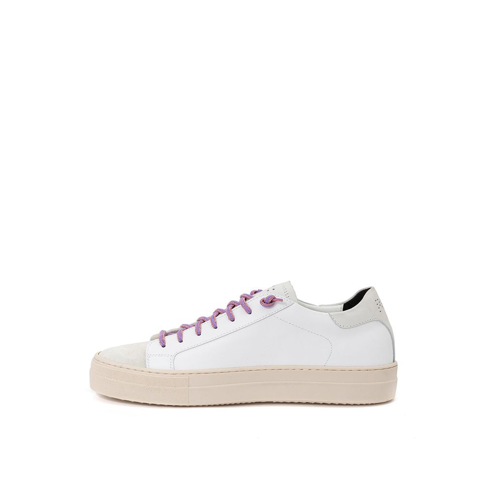 Sneaker in pelle bianca