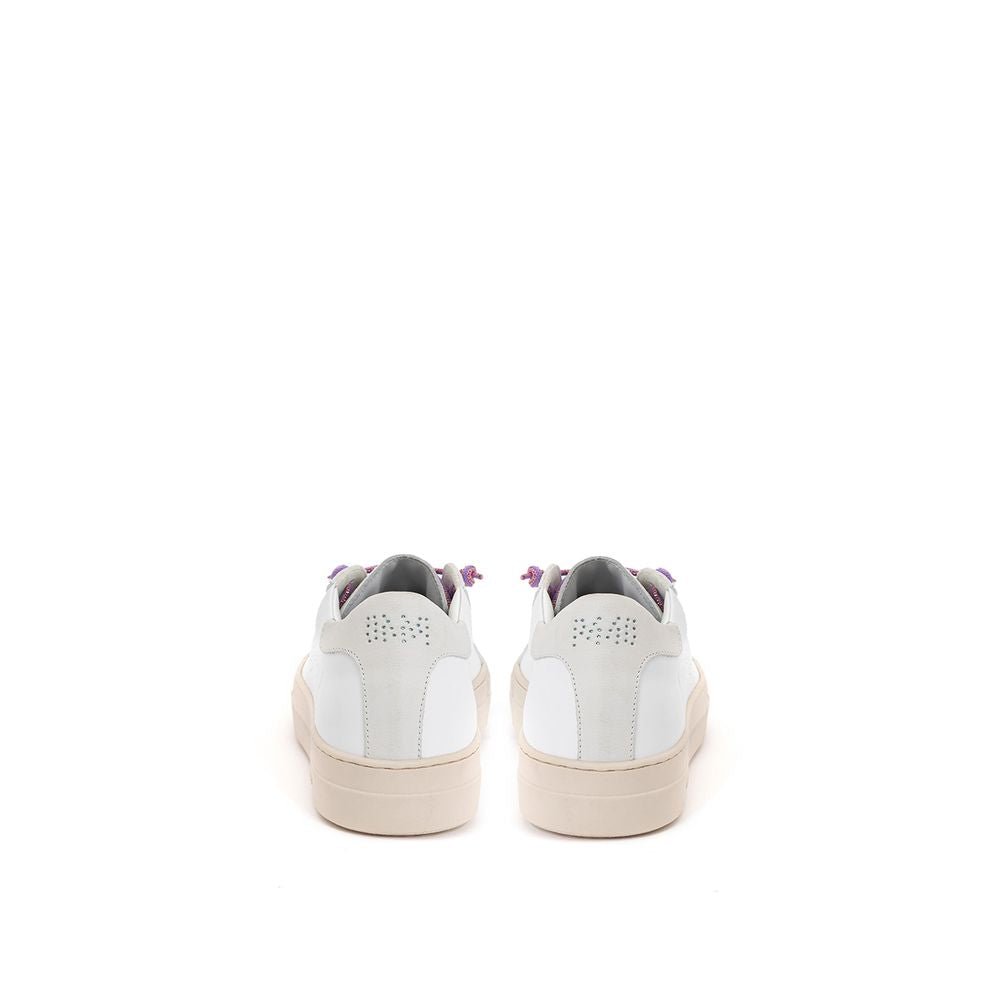 Sneaker in pelle bianca