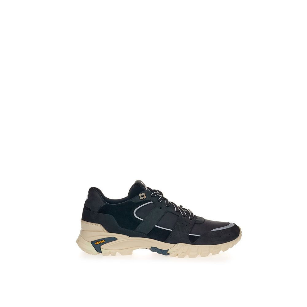 Sneaker in pelle scamosciata nera