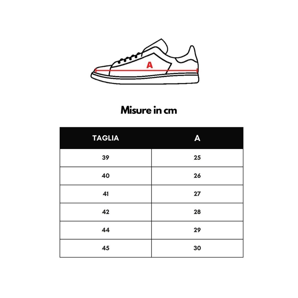 Schwarzer Ledersneaker