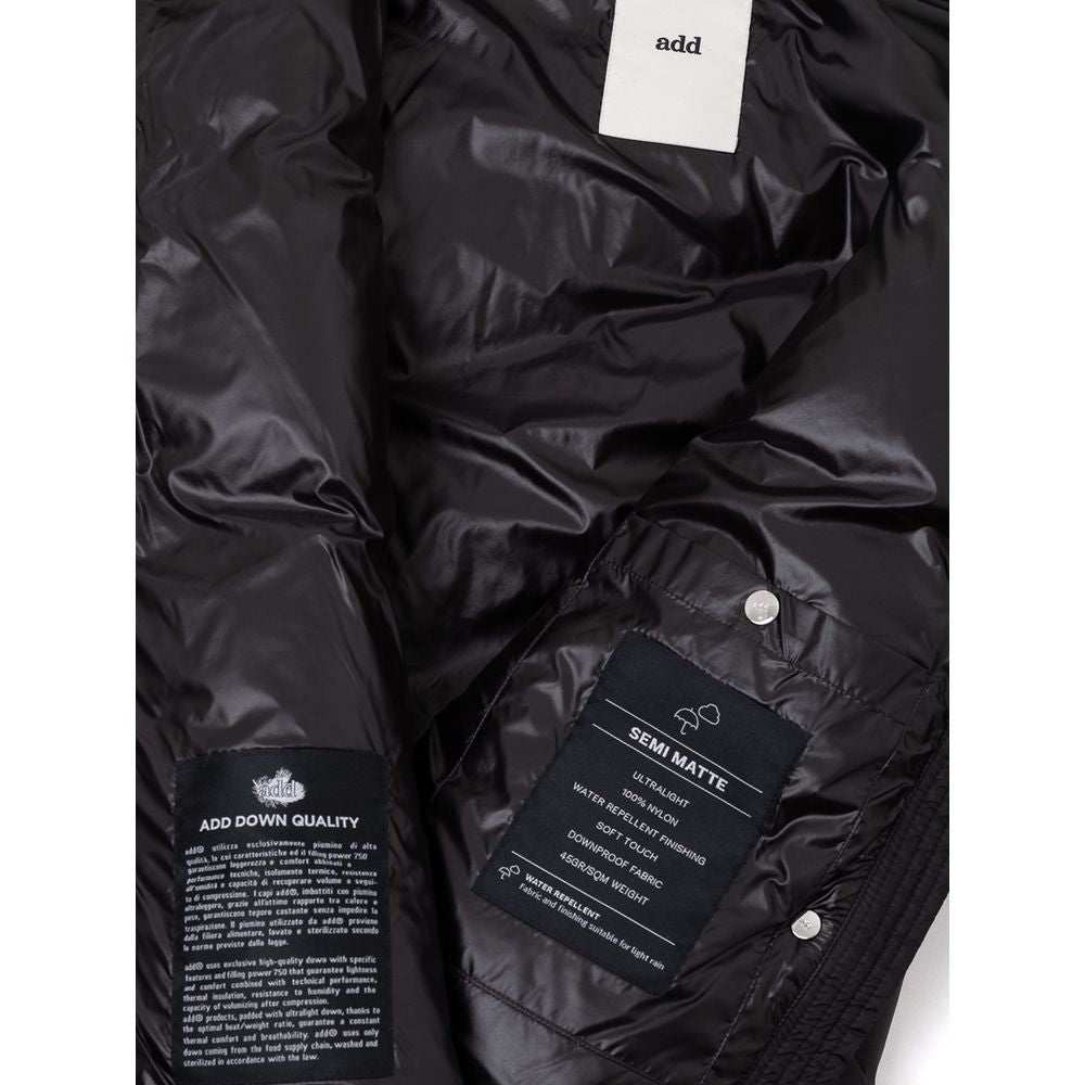 Black Polyamide Jackets & Coat