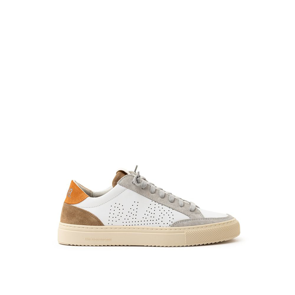 Sneaker in pelle bianca