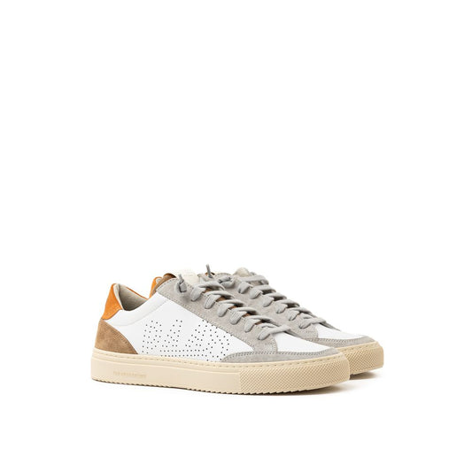 Sneaker in pelle bianca