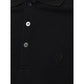 Black Cotton Polo Shirt