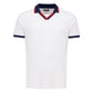 White Cotton Polo Shirt