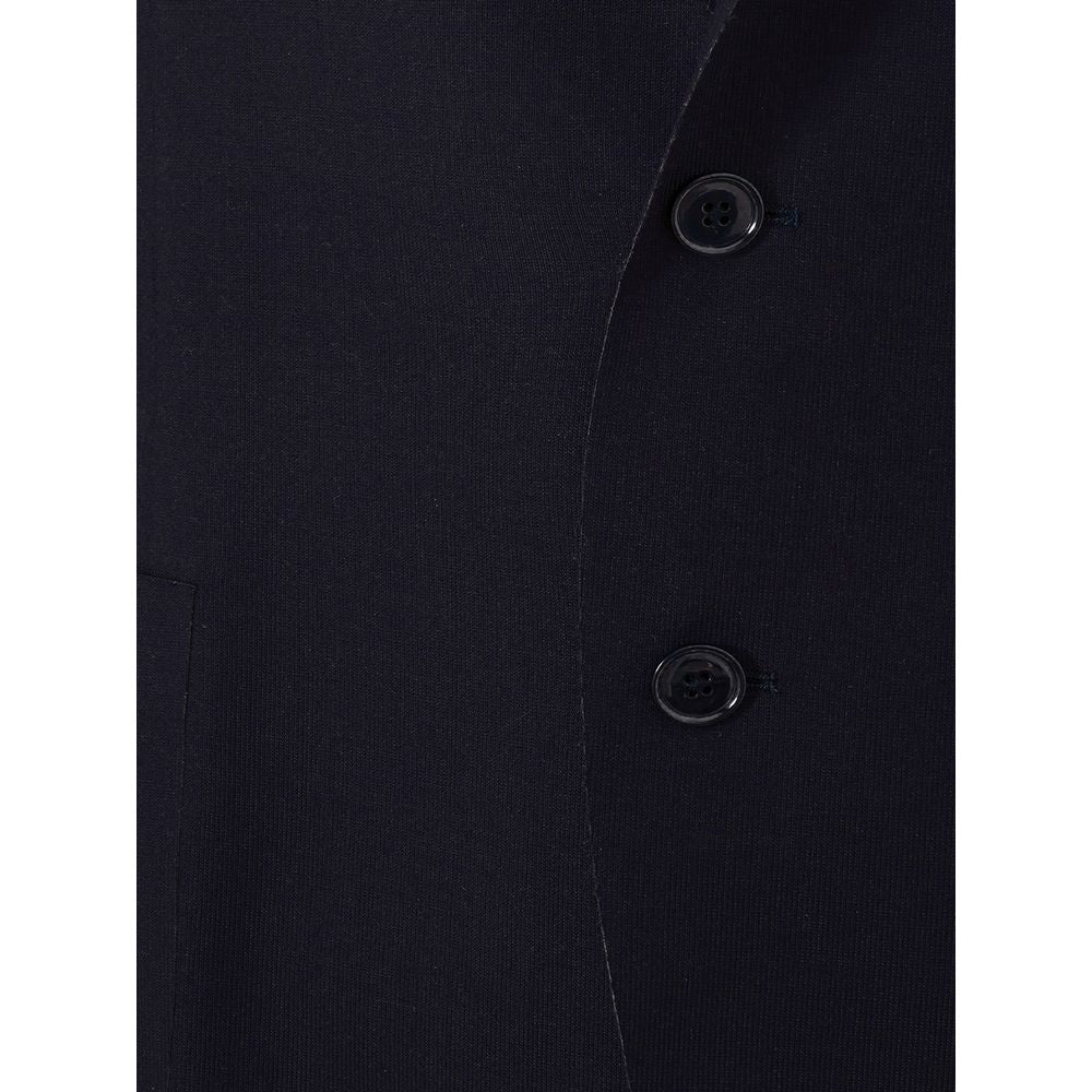 Elegante Giacca Lardini in Cotone Blu