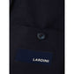 Elegante blaue Lardini-Jacke aus Baumwolle