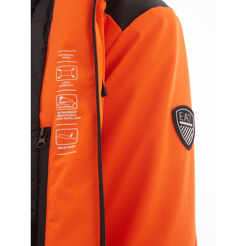 Radiant Orange EA7 Lightweight Jacket