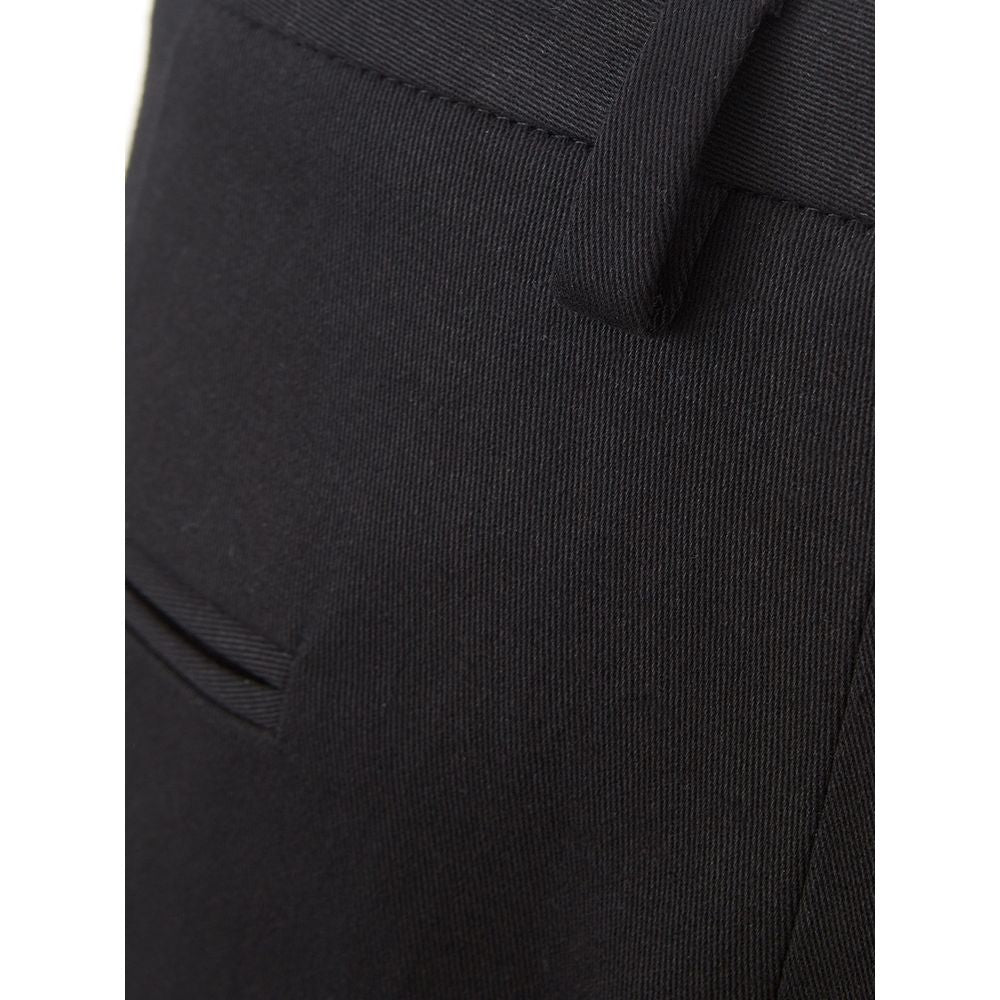 Schwarze Hose aus italienischer Eleganz