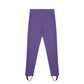 Pantaloni eleganti in viscosa viola