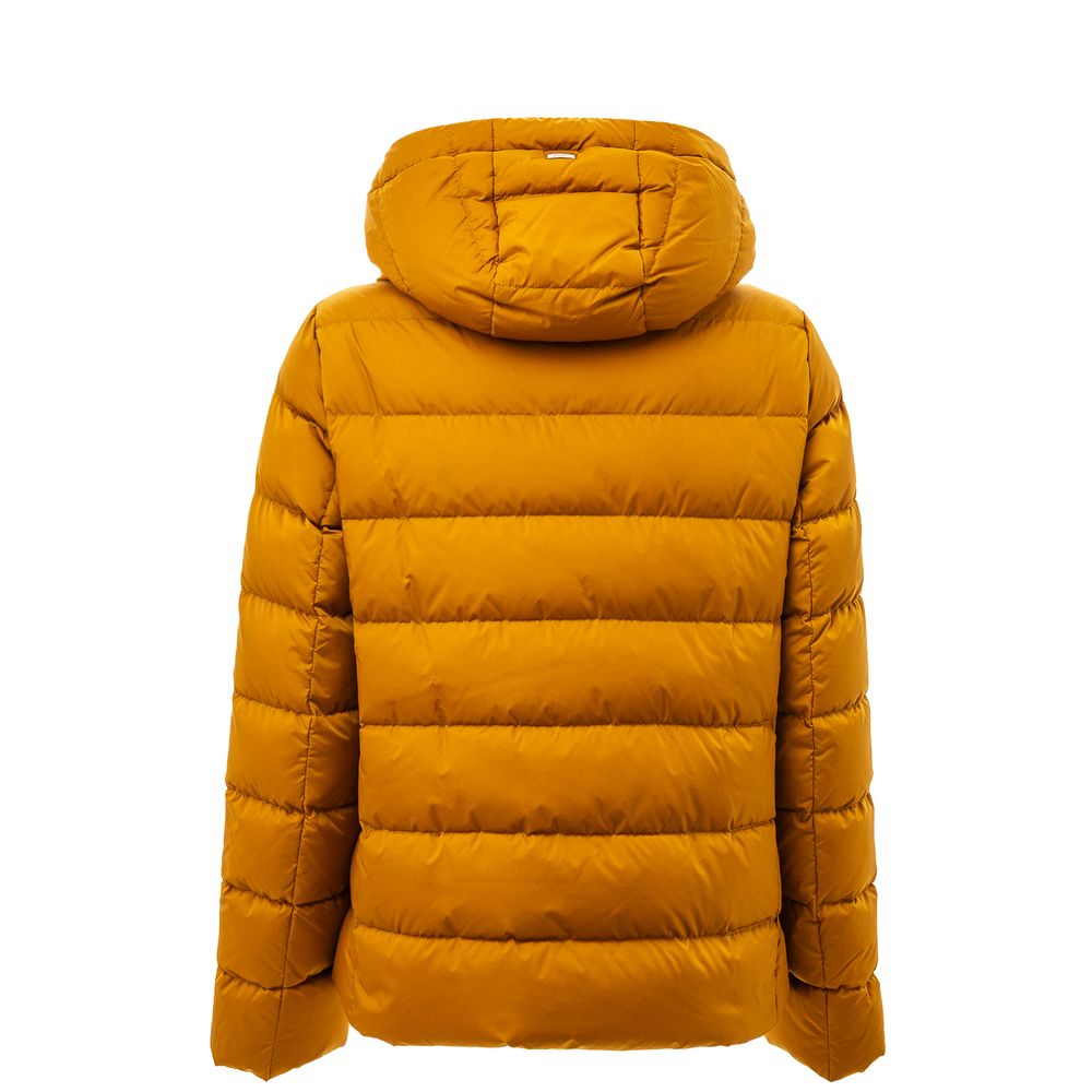 Yellow Polyamide Jackets & Coat