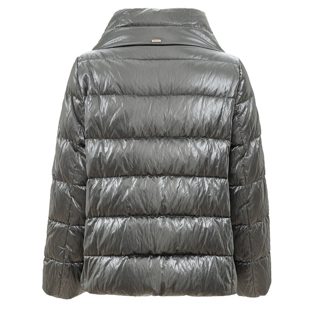 Silber Viskose Jacken &amp; Mantel