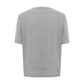 Elegant Gray Cotton Top for Women