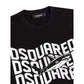 Sleek Black Cotton T-Shirt for Men