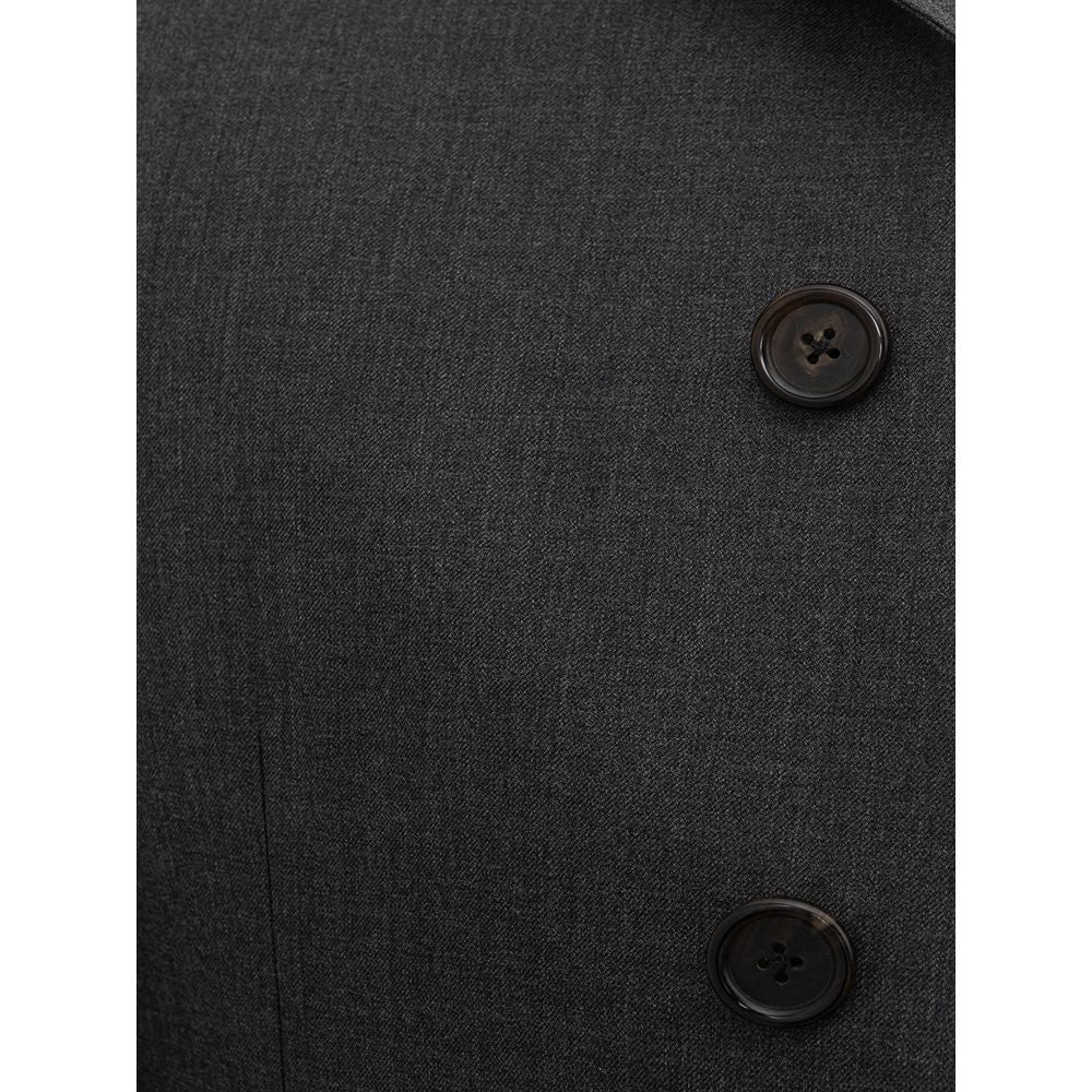 Classic Gray Wool Jacket