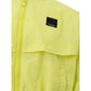 Chic Yellow Polyamide Jacket for Women