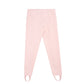 Pantaloni eleganti in viscosa rosa per uno stile chic