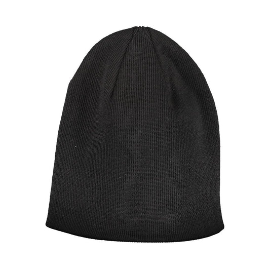 Cappellino da uomo in acrilico nero