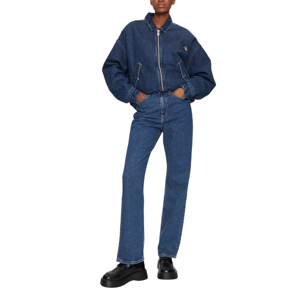 Blaue Jeans und Hose aus Baumwolle
