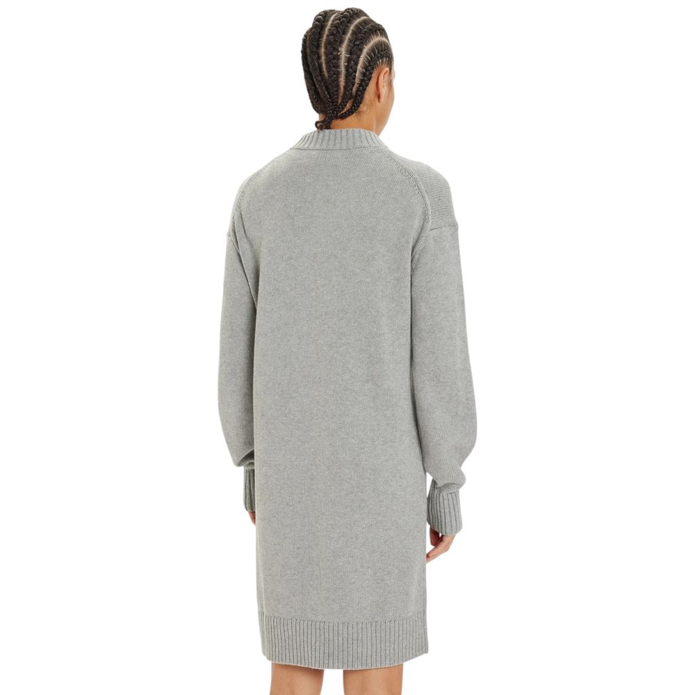 Abito in cotone grigio