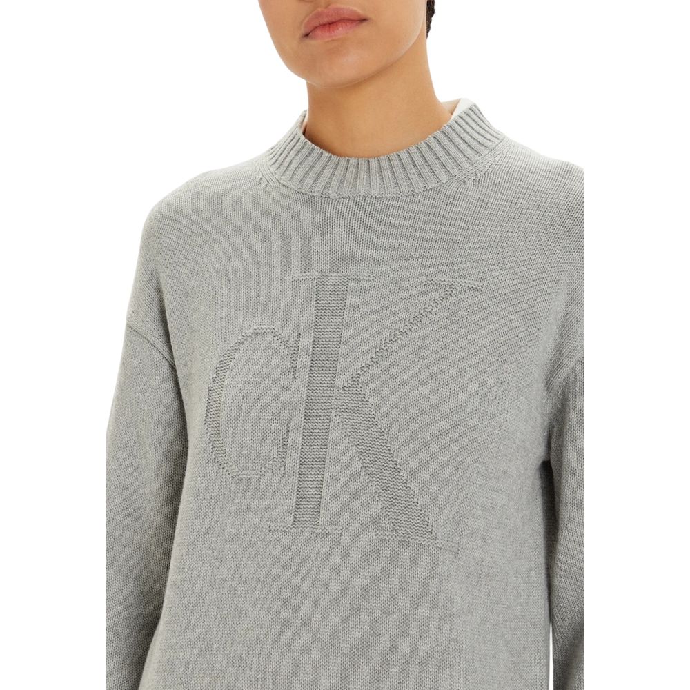 Abito in cotone grigio